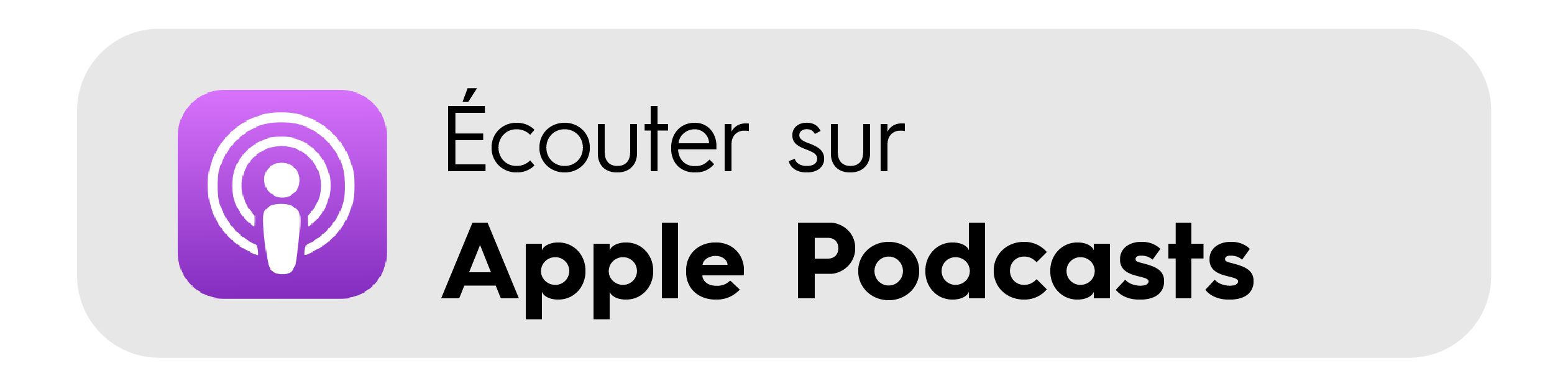Ecouter sur Apple Podcast